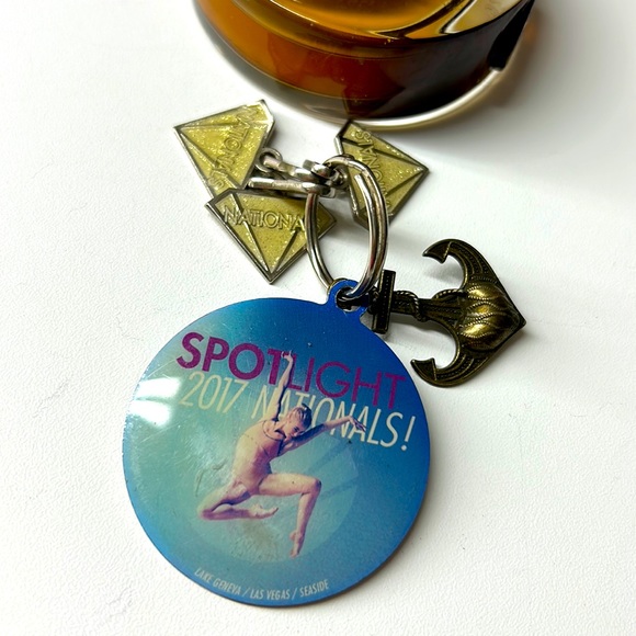 🖤2017 SPOTLIGHT NATIONALS keychain - Picture 1 of 13